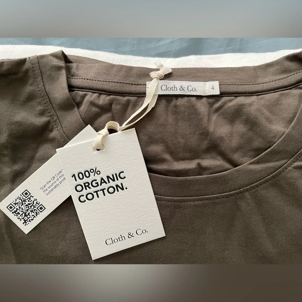 Cloth & Co Organic Cotton Long Sleeve Dress - Picture 5 of 9